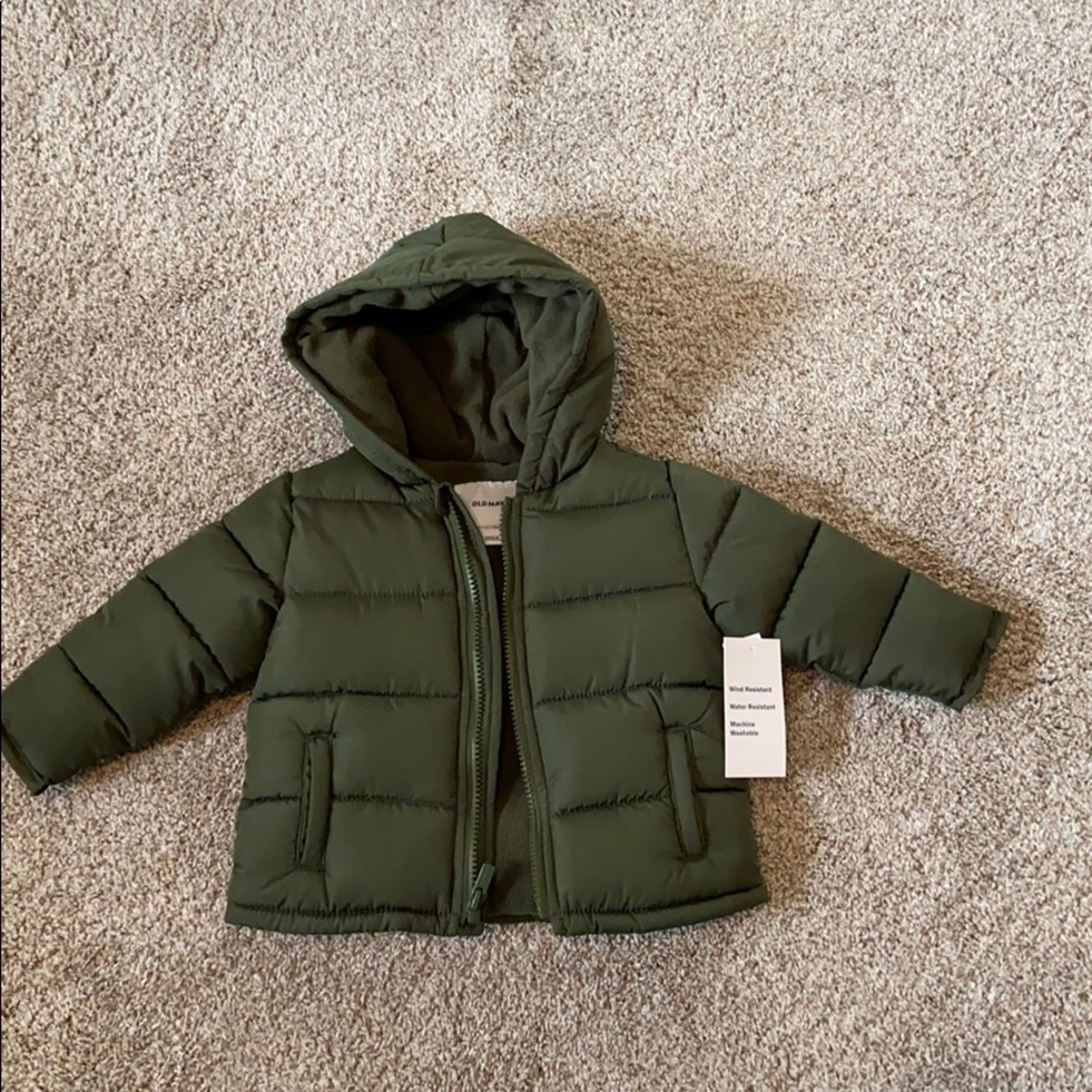 Puffer jacket for toddler